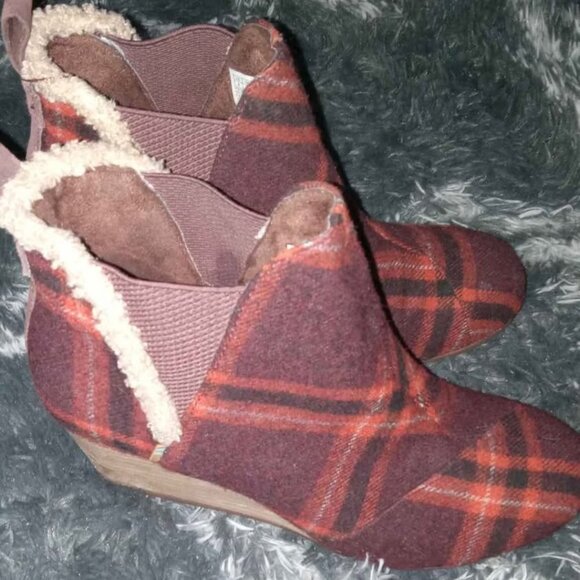 Tom's wedge boot - Picture 1 of 9